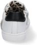 Braqeez Lesley Louw Meisjes Lage Sneakers Wit Print Leer Veters - Thumbnail 2