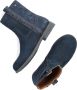 Braqeez Naomi Nova leren laarzen donkerblauw Meisjes Leer Panterprint 36 - Thumbnail 15