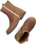 Braqeez Naomi Nova leren enkellaarzen cognac Bruin Meisjes Leer Panterprint 32 - Thumbnail 10