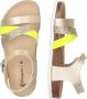 Braqeez Saar Spain Meisjes Sandalen Goud Geel Imitatieleer Gesp - Thumbnail 7