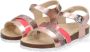 Braqeez Saar Spain Meisjes Sandalen Roze Imitatieleer Gesp - Thumbnail 5