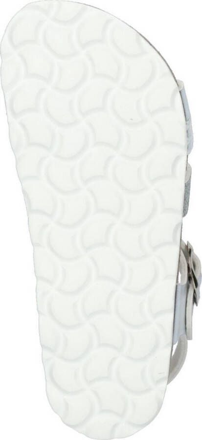 Braqeez Saar Spain Meisjes Sandalen Zilver Imitatieleer Gesp