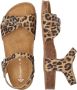 Braqeez Sally Spain Meisjes Sandalen Bruin Print Imitatieleer Gesp - Thumbnail 6