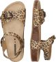 Braqeez Sally Spain Meisjes Sandalen Print Imitatieleer Gesp - Thumbnail 3