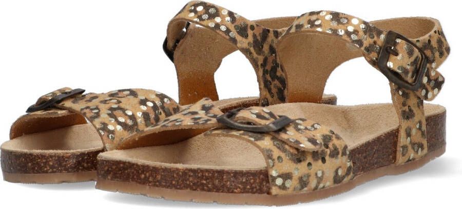 Braqeez Sally Spain Meisjes Sandalen Print Imitatieleer Gesp