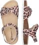 Braqeez Sally Spain Meisjes Sandalen Roze Print Imitatieleer Gesp - Thumbnail 7