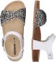 Braqeez Sally Spain Meisjes Sandalen Wit Print Imitatieleer Gesp - Thumbnail 4