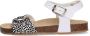Braqeez Sally Spain Meisjes Sandalen Wit Print Imitatieleer Gesp - Thumbnail 5