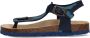 Braqeez Sammy Spain Jongens Sandalen Blauw Imitatieleer Gesp - Thumbnail 5