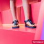 Braqeez Sammy Spain Jongens Sandalen Blauw Imitatieleer Gesp - Thumbnail 6