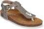 Braqeez Sammy Spain Meisjes Sandalen Goud Leer Gesp - Thumbnail 5