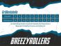 Breezy Rollers Kinder Sneakers met Wieltjes Turquoise Grijs Zwart Schoenen met wieltjes Rolschoenen - Thumbnail 3