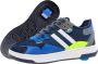 Breezy Rollers Rolschoenen Kindersneakers Schoenen met Wieltjes Blauw Navy Wit - Thumbnail 4