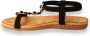 Bridge Footwear Dames Sandaal Black ZWART - Thumbnail 7