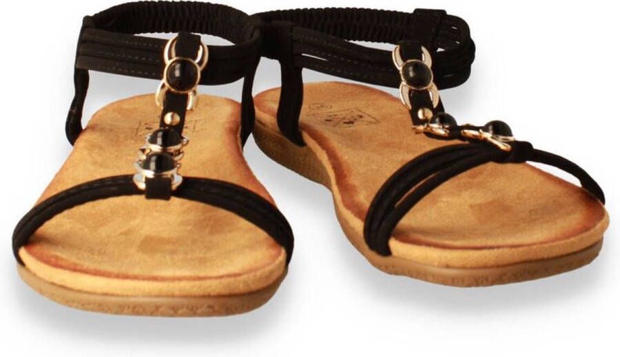 Bridge Footwear Dames Sandaal Black ZWART
