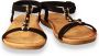 Bridge Footwear Dames Sandaal Black ZWART - Thumbnail 8