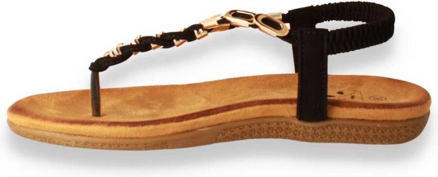 Bridge Footwear Dames Sandaal Black Zwart