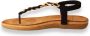 Bridge Footwear Dames Sandaal Black ZWART - Thumbnail 3