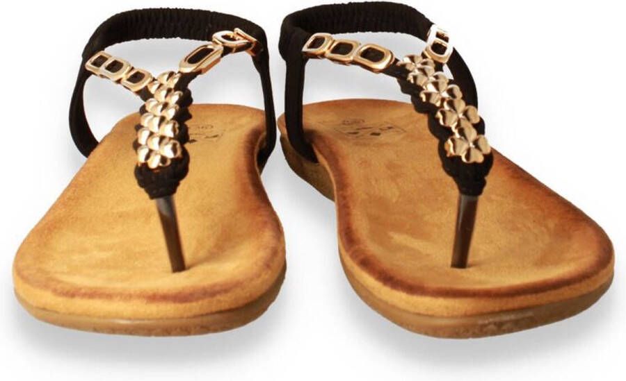 Bridge Footwear Dames Sandaal Black Zwart