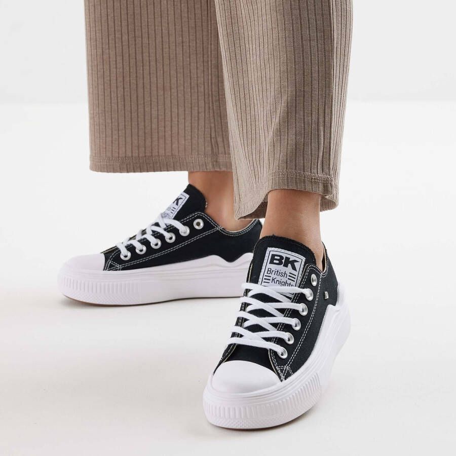 British Knights KAYA FLOW LOW Dames sneakers laag Zwart