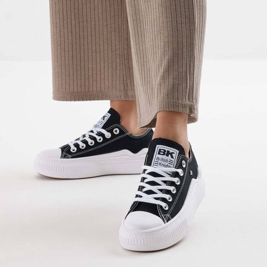 British Knights KAYA FLOW LOW Dames sneakers laag Zwart