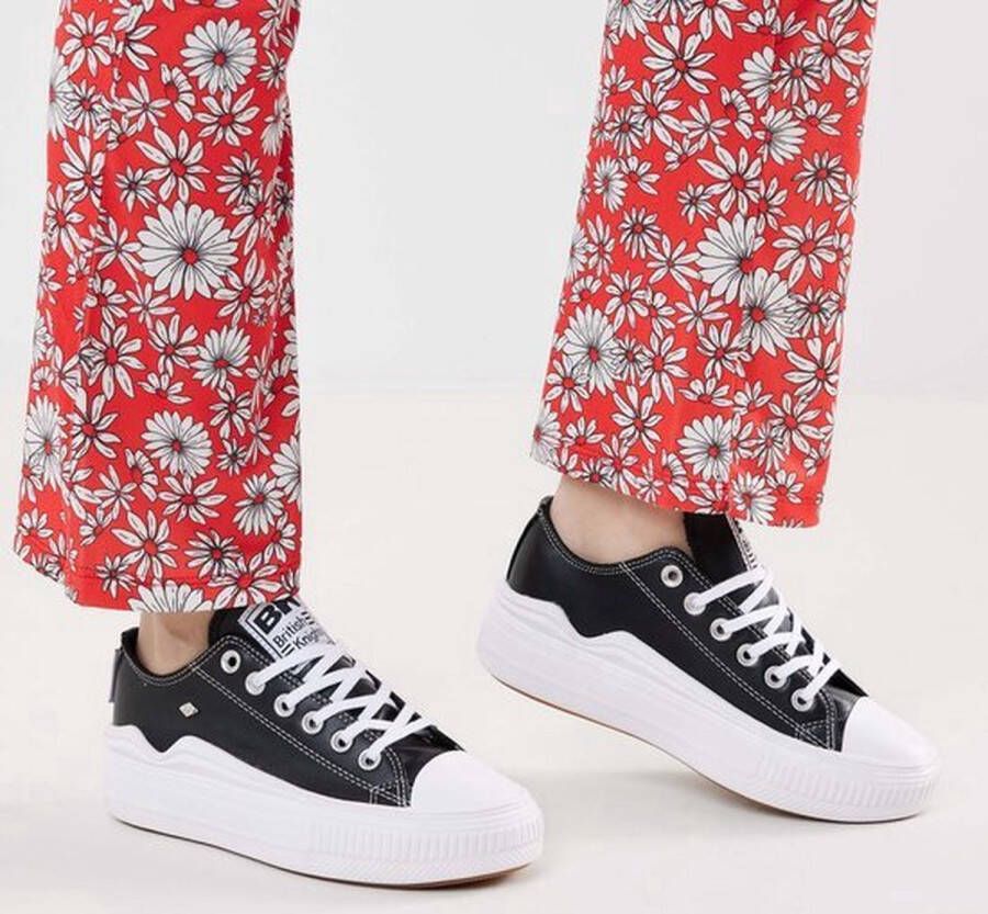 British Knights KAYA FLOW LOW Dames sneakers laag Zwart
