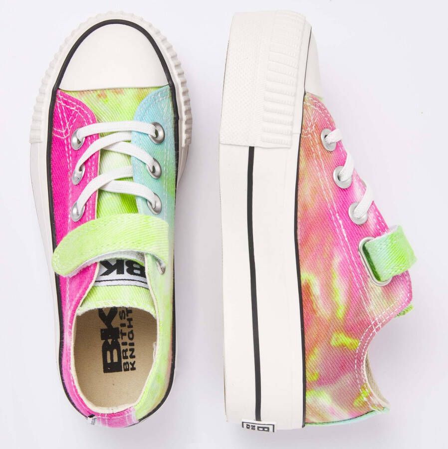 British Knights KAYA LOW Meisjes sneakers laag Regenboog tie dye