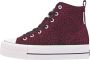 British Knights KAYA MID Dames sneakers hoog Donker roze - Thumbnail 4