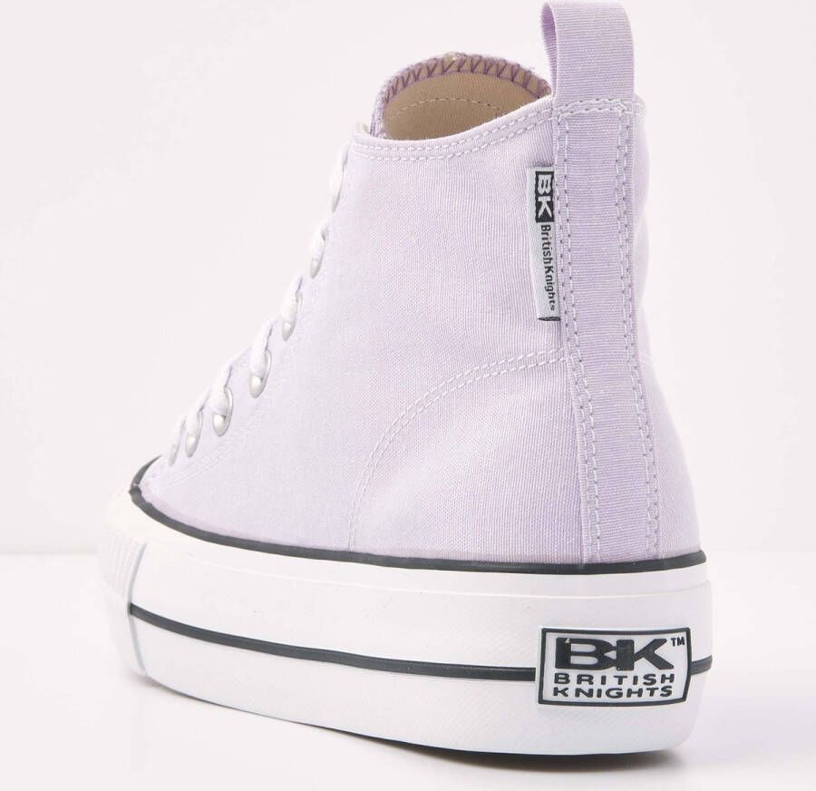 British Knights KAYA MID Dames sneakers hoog Lila