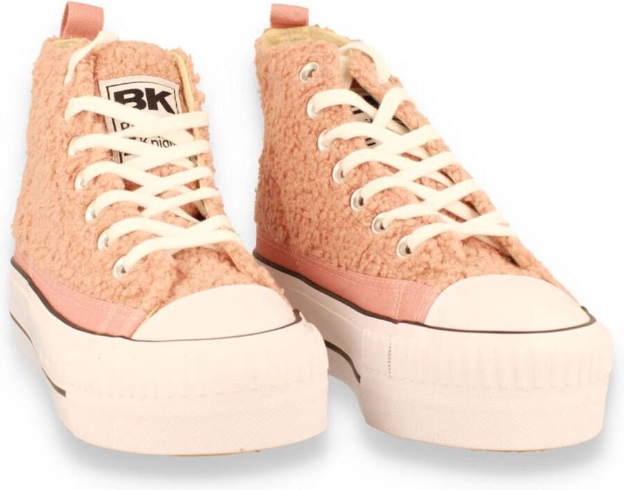 British Knights KAYA MID Dames sneakers hoog Oud roze