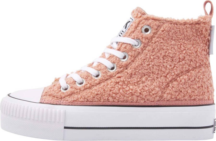 British Knights KAYA MID Dames sneakers hoog Oud roze