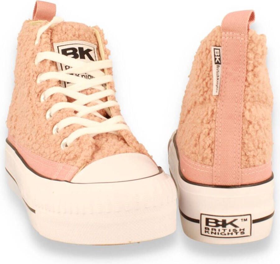 British Knights KAYA MID Dames sneakers hoog Oud roze