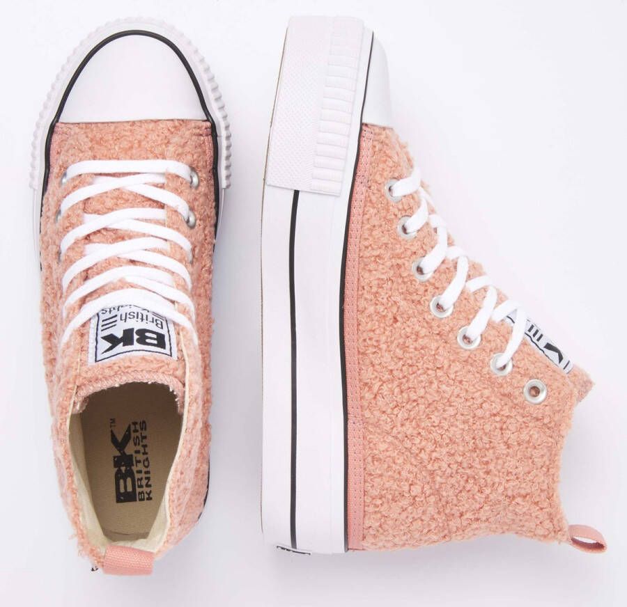 British Knights KAYA MID Dames sneakers hoog Oud roze - Foto 9