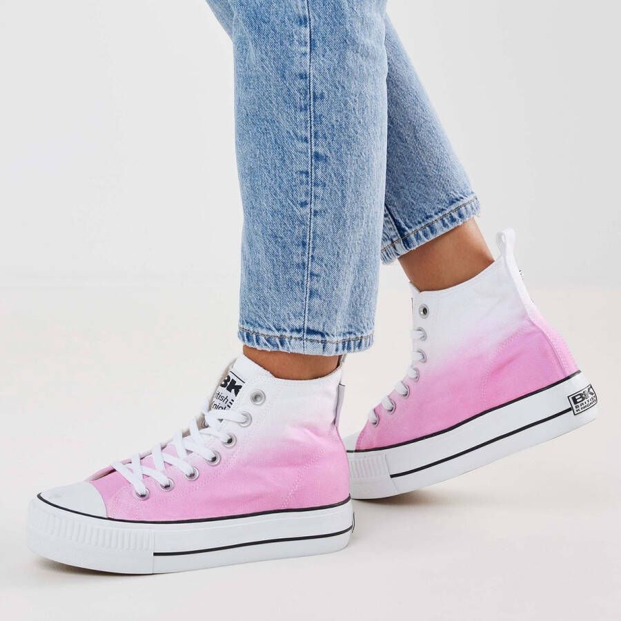 British Knights KAYA MID Dames sneakers hoog Roze - Foto 10