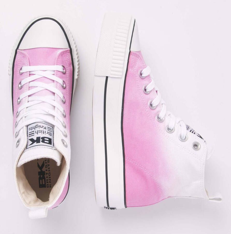 British Knights KAYA MID Dames sneakers hoog Roze