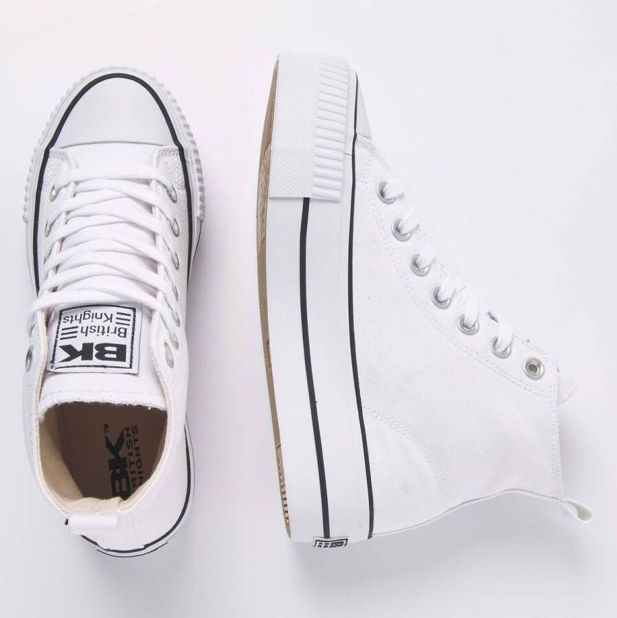 British knights Sneakers Baskets Pu embroidery femme Kaya Mid - Foto 2