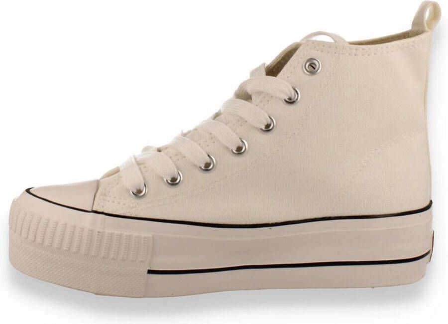 British Knights KAYA MID Dames sneakers hoog Wit