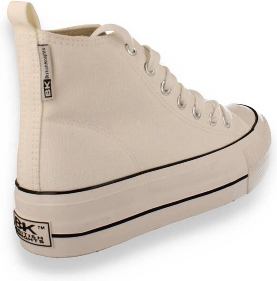 British Knights KAYA MID Dames sneakers hoog Wit