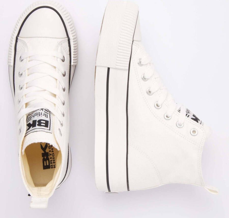 British Knights KAYA MID Dames sneakers hoog Wit