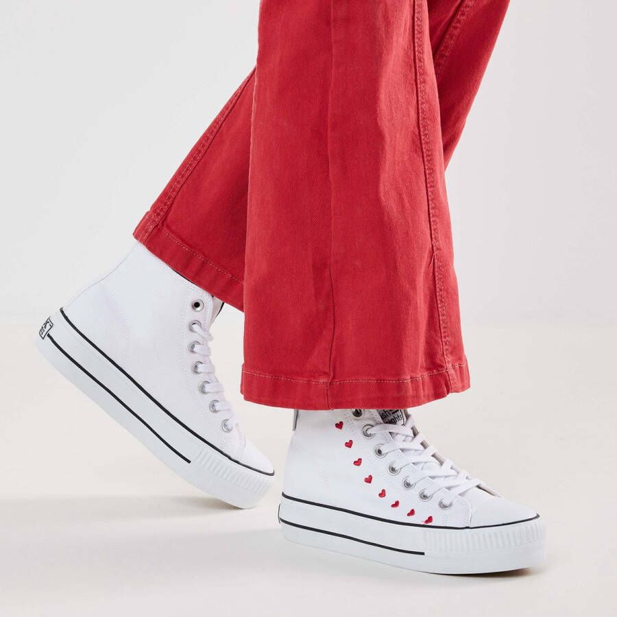 British Knights KAYA MID Dames sneakers hoog Wit - Foto 4