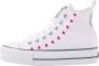 British Knights KAYA MID Dames sneakers hoog Wit - Thumbnail 5