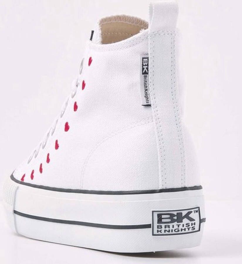 British Knights KAYA MID Dames sneakers hoog Wit - Foto 8