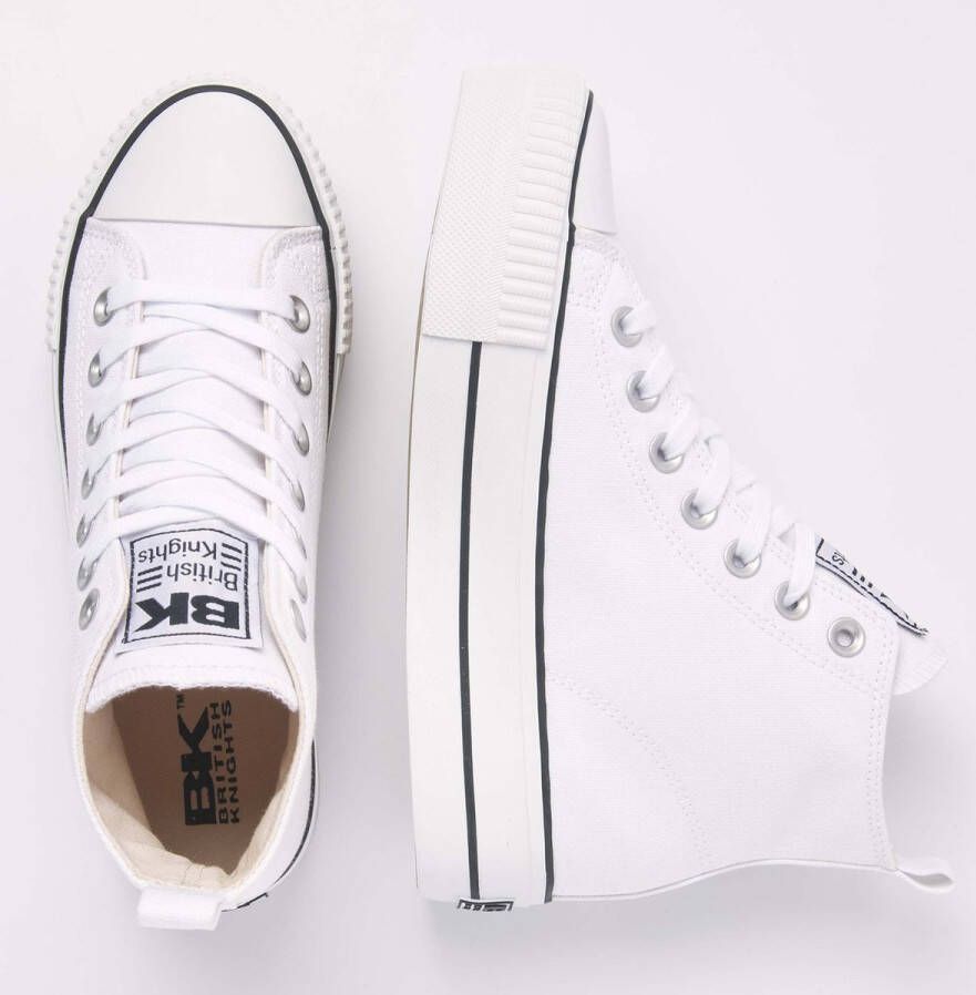 British Knights KAYA MID Dames sneakers hoog Wit