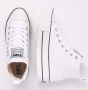 British Knights KAYA MID Dames sneakers hoog Wit - Thumbnail 4