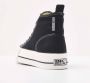 British Knights KAYA MID Dames sneakers hoog Zwart - Thumbnail 2