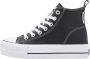 British Knights KAYA MID Dames sneakers hoog Zwart - Thumbnail 30
