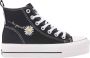 British Knights KAYA MID Dames sneakers hoog Zwart - Thumbnail 36