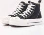 British Knights KAYA MID Dames sneakers hoog Zwart - Thumbnail 6