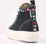 British Knights KAYA MID Dames sneakers hoog Zwart - Thumbnail 4