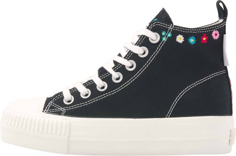 British Knights KAYA MID Dames sneakers hoog Zwart